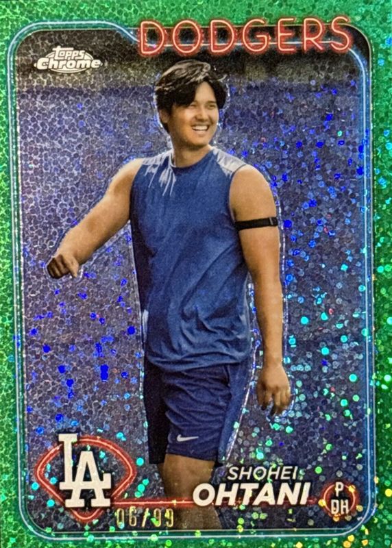 大谷翔平 2024Topps Image Variation SP #1 大谷翔平 2024Topps Image Variation SP #1